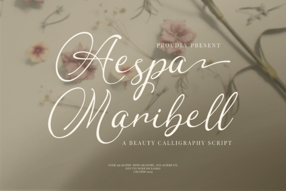 Aespa Maribell: The Elegant Script Font for Scroll-Stopping Campaigns
