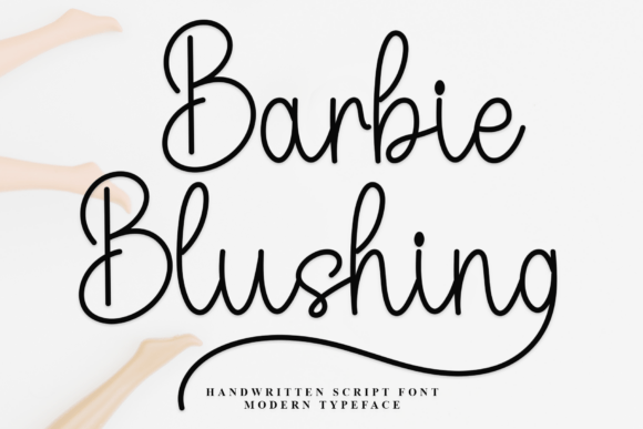 Barbie Blushing: The Handwritten Typeface That Elevates Campaign Visuals