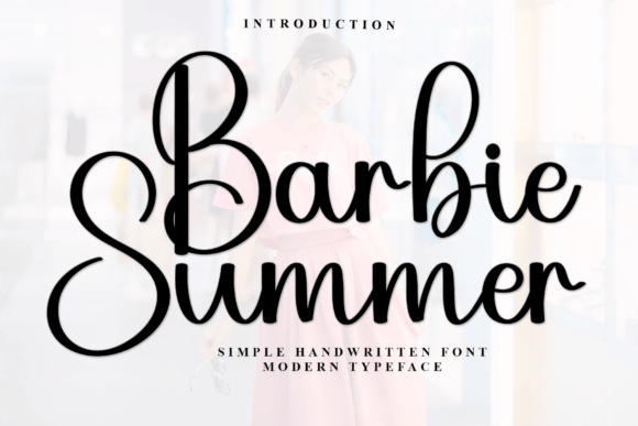 Barbie Summer: A Timeless Typeface for Editorial Design