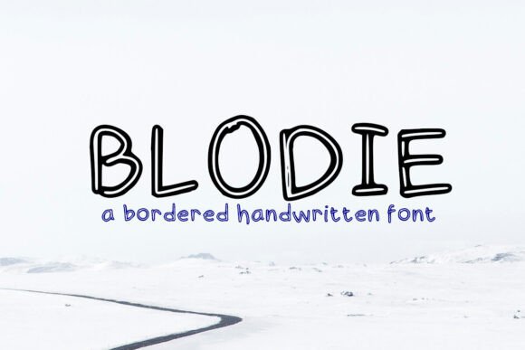 Blodie: The Handwritten Typeface That Elevates Editorial Design