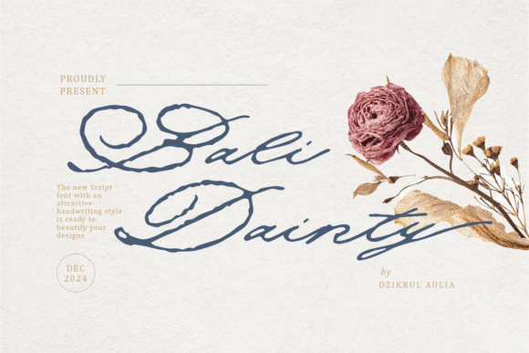 Bringing Bali Dainty to Life on Handmade Labels and Cards