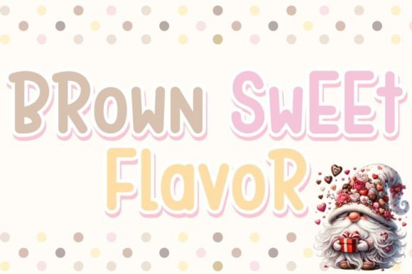 Brown Sweet Flavor: The Perfect Script Font for Elegant Web Design