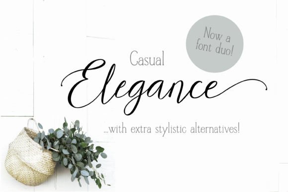 Casual Elegance Typeface: Elevating Handmade Brand Identity