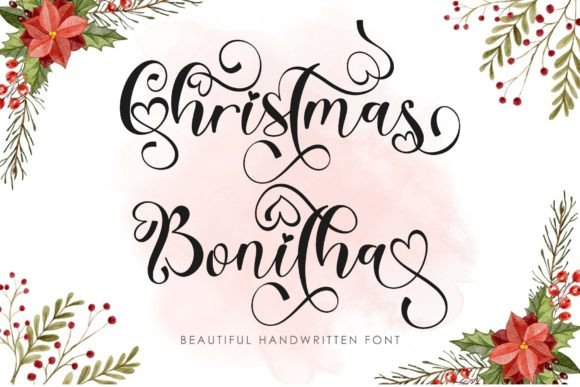 Christmas Bonitha: The Handwritten Typeface That Elevates Small Business Branding