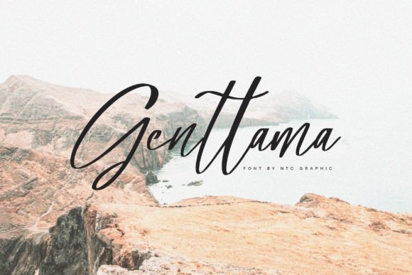 Genttama: The Elegant Script Font for Scroll-Stopping Visuals