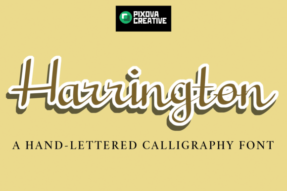 Harrington Font Review: A Royal Typeface for Elegant Branding