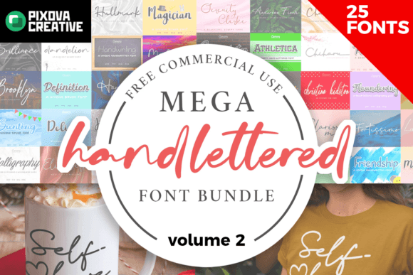 Mega Handlettered Vol. 2: The Perfect Typeface for Brand Consistency
