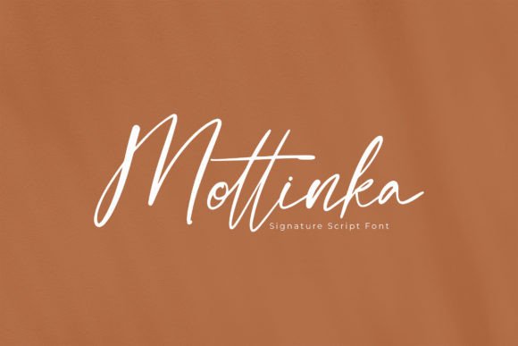 Mottinka Font Review: A Signature Script for Elegant Branding