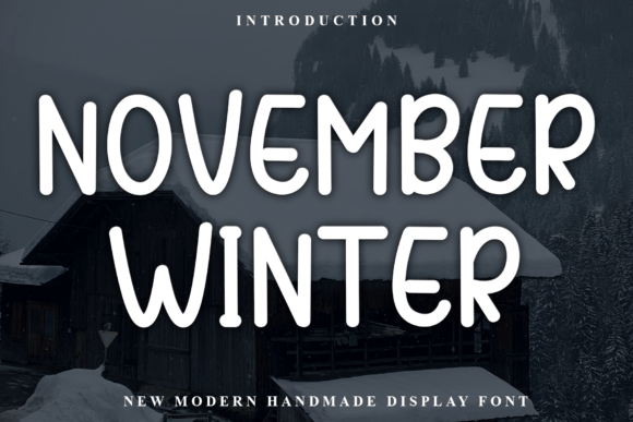 November Winter: The Handwritten Typeface for Authentic Branding