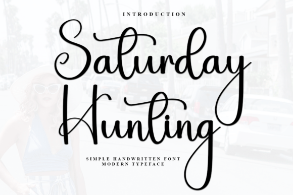 Saturday Hunting: The Perfect Handwritten Font for Editorial Design