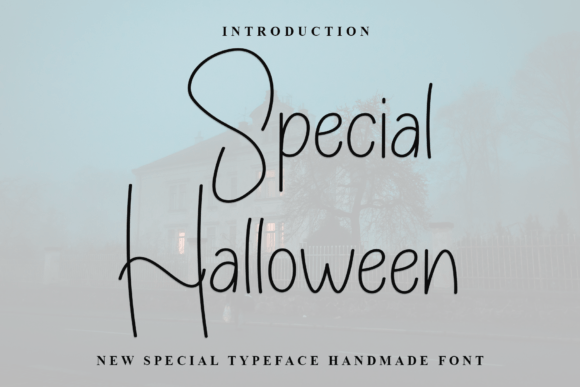 Special Halloween: A Timeless Script Font for Editorial Design