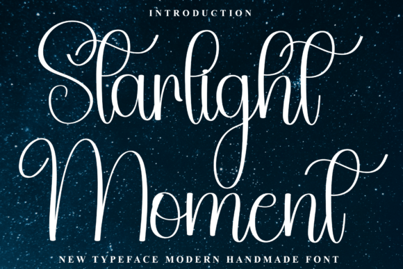 Starlight Moment: The Elegant Typeface for Brand Identity