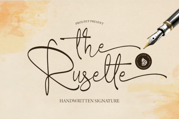 The Ruselte: A Premium Script Font for Polished Brand Identity
