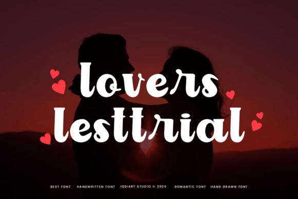 Upgrade Your Brand with the Lovers Lesttrial Typeface