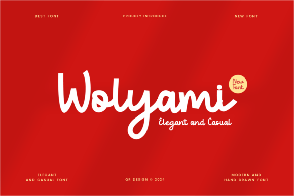 Wolyami: A Handwritten Typeface for Editorial Design